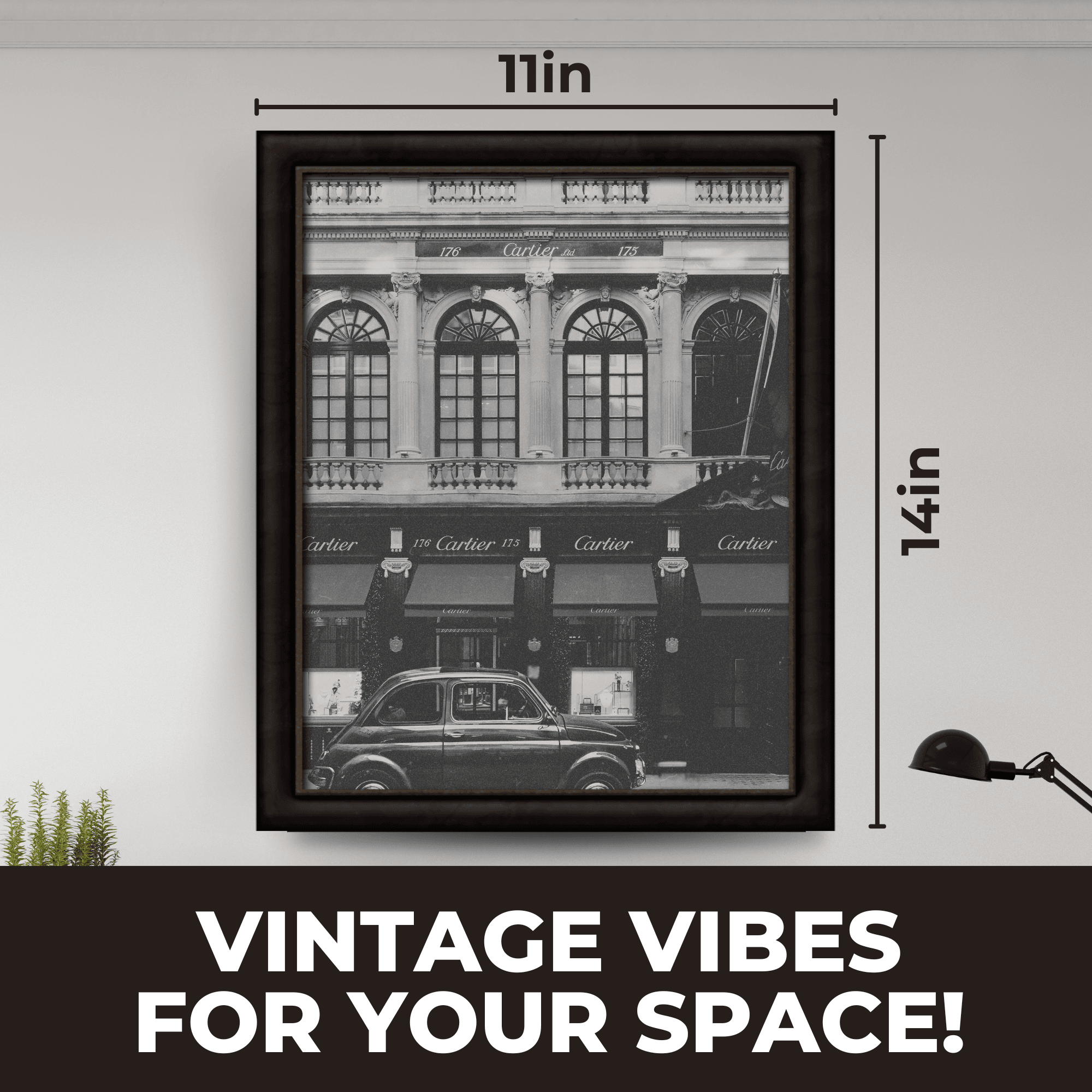 InkFlow Vintage Store Poster - Nostalgic Finds Print - Retro Art - Antique Shop Art - Bohemian Art - Graffiti Art - Classic Design - Great Bedroom or Living Room Decor - 8x10 UNFRAMED Wall Art - Infinity Beyond Crafts