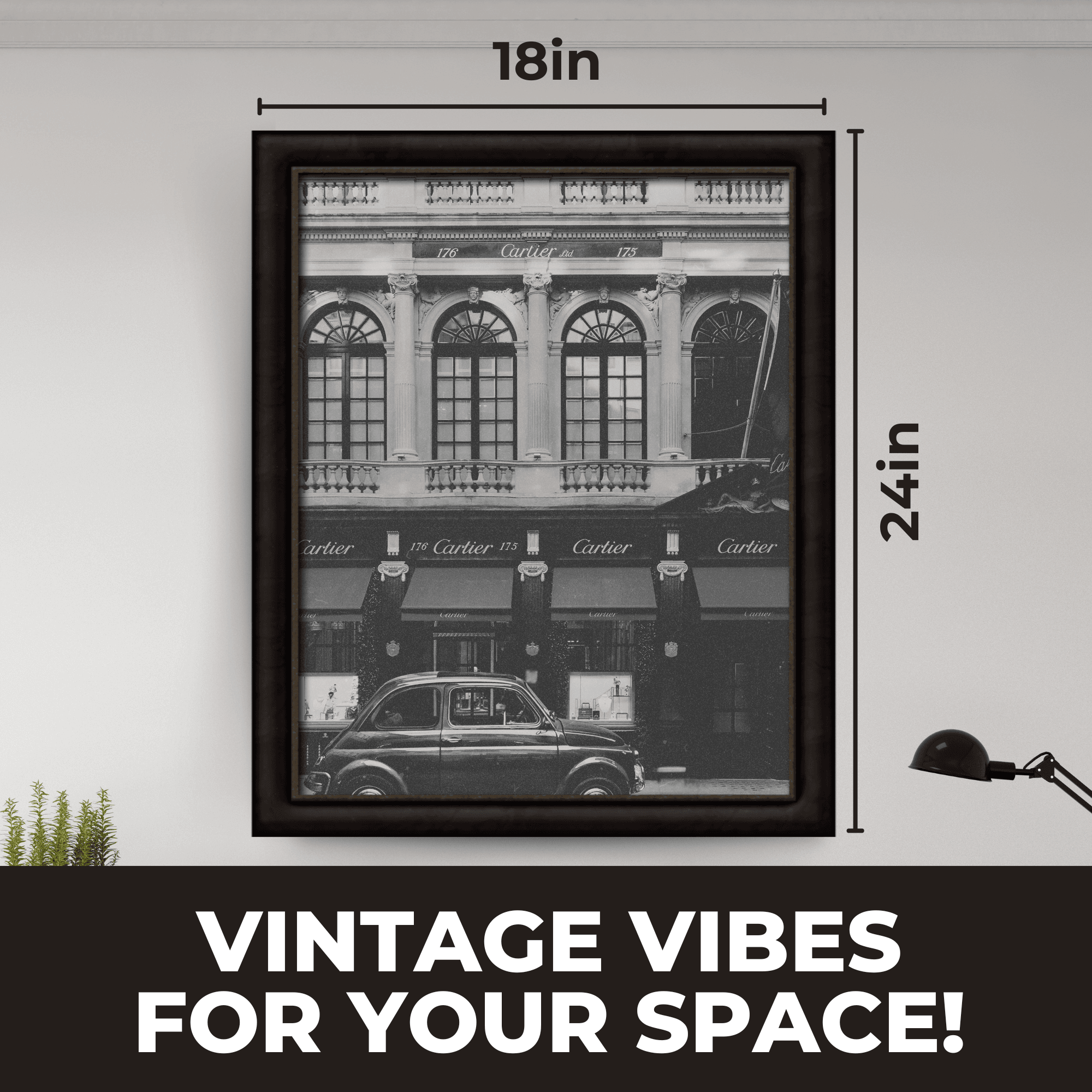 InkFlow Vintage Store Poster - Nostalgic Finds Print - Retro Art - Antique Shop Art - Bohemian Art - Graffiti Art - Classic Design - Great Bedroom or Living Room Decor - 8x10 UNFRAMED Wall Art - Infinity Beyond Crafts