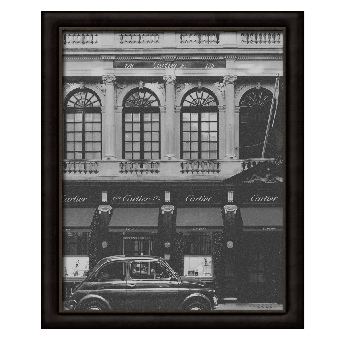 InkFlow Vintage Store Poster - Nostalgic Finds Print - Retro Art - Antique Shop Art - Bohemian Art - Graffiti Art - Classic Design - Great Bedroom or Living Room Decor - 8x10 UNFRAMED Wall Art - Infinity Beyond Crafts