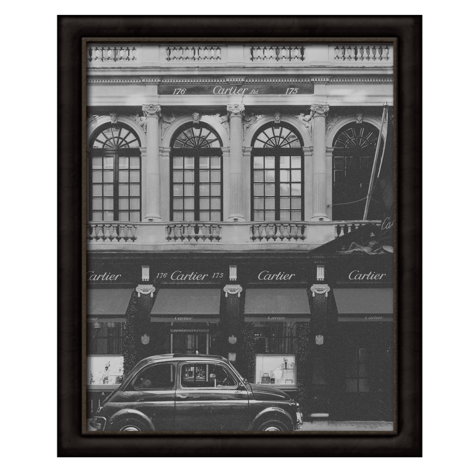 InkFlow Vintage Store Poster - Nostalgic Finds Print - Retro Art - Antique Shop Art - Bohemian Art - Graffiti Art - Classic Design - Great Bedroom or Living Room Decor - 8x10 UNFRAMED Wall Art - Infinity Beyond Crafts