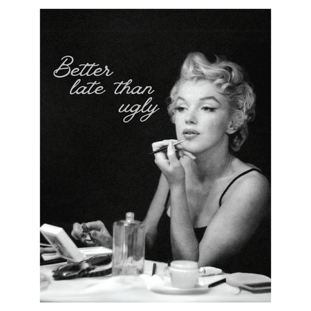 InkFlow Iconic Beauty Poster - Vintage Art - Pop Art - Graffiti Art - Retro Portrait Art - Timeless Style - Great Bedroom or Living Room Decor - 8x10 UNFRAMED Wall Art Visit the InkFlow Posters Store - Infinity Beyond Crafts