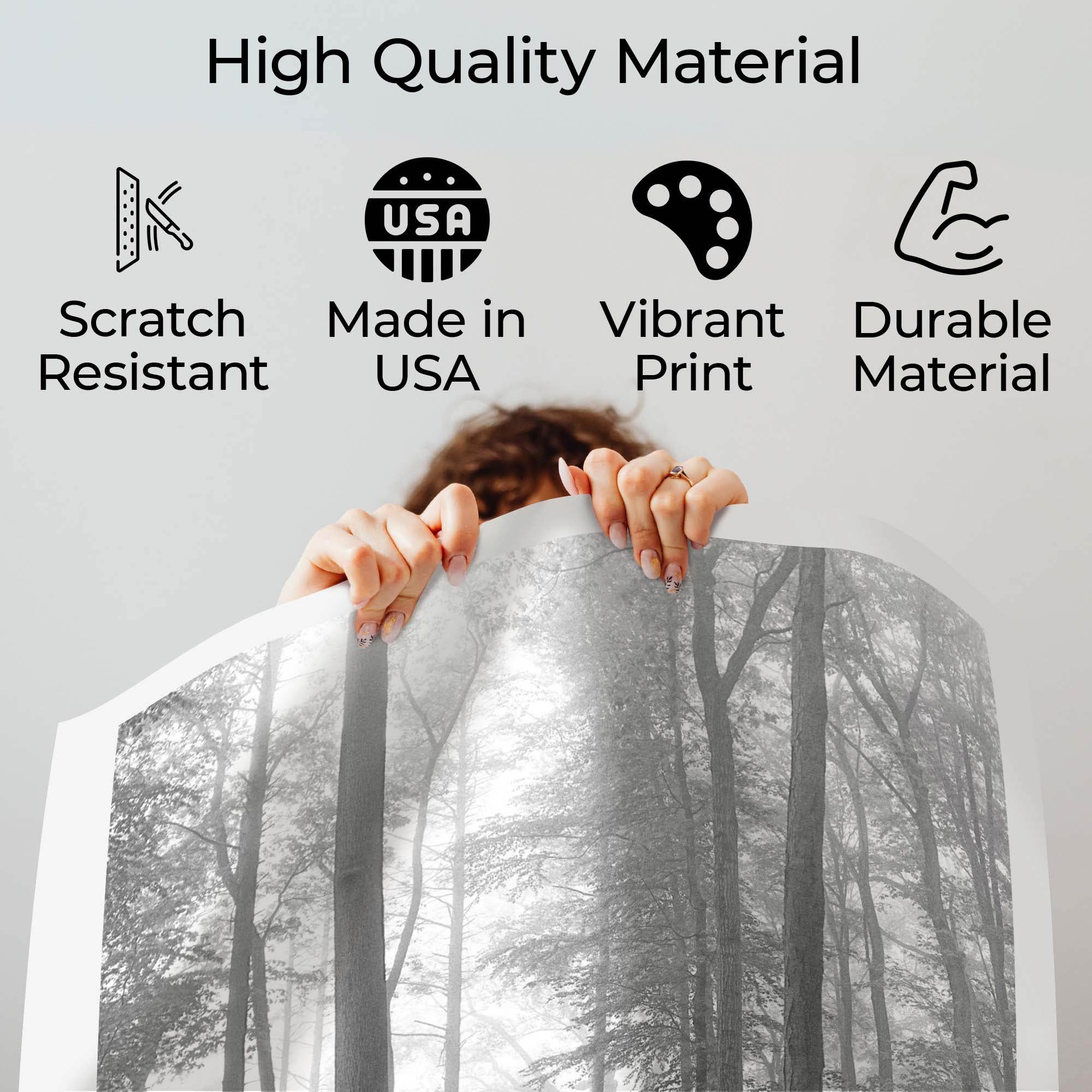 InkFlow Vintage-Inspired Music Poster - Classic Music Art Print, Elegant Wall Decor for Home or Office, Stylish Artwork for Music Lovers - 11x14 Unframed Canvas Wall Art - Infinity Beyond Crafts