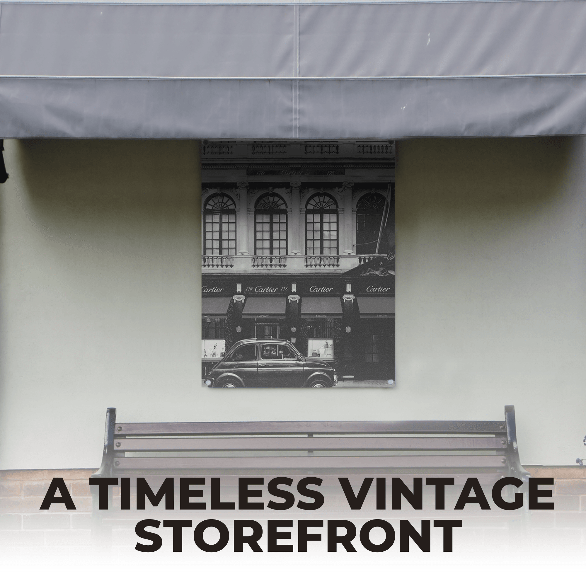 InkFlow Vintage Store Poster - Nostalgic Finds Print - Retro Art - Antique Shop Art - Bohemian Art - Graffiti Art - Classic Design - Great Bedroom or Living Room Decor - 8x10 UNFRAMED Wall Art - Infinity Beyond Crafts