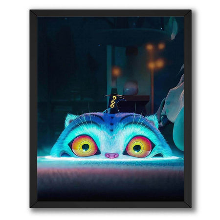 InkFlow Derpy and Sussie poster - Funny Wall Art Featuring Derpy and Sussie Characters for Playroom Teen Space or Entertainment Decor Unframed - 8x10 Unframed Canvas Wall Art - Infinity Beyond Crafts